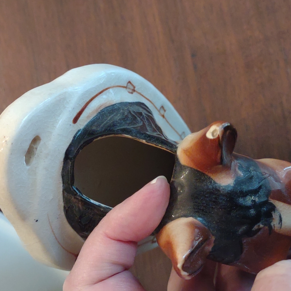 Vintage Horse Head Wall Pockets - Picture 7 of 8